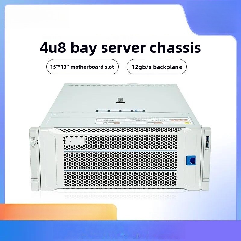 8 Gpu 4U Server Chassis - For 4U 8 Disk Rackmount Server
